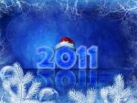 Красивые новогодние обои 2011