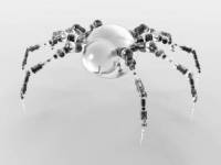 3D робот лампа-паук