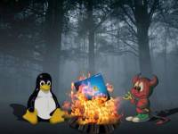 Linux и Free BSD жгут Windows