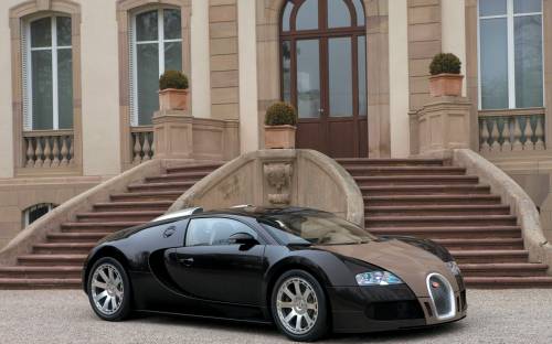 Black Bugatti Veyron