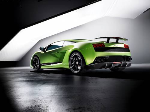 Lamborghini Gallardo green