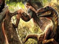 Девушка и динозавры