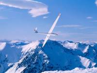 Glider, Southern Alps, New Zealand