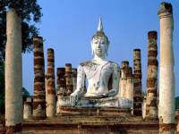 Meditation is Key, Wat Mahathat, Sukhothai, Thaila