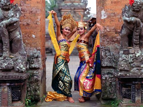 Balinese Dancers, Indonesia