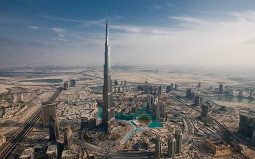 Burj Khalifa небоскреб