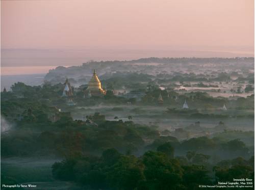 Река Иравади. Бирма